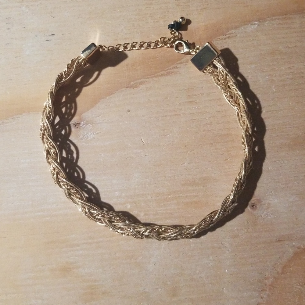 (Faux) Gold Choker